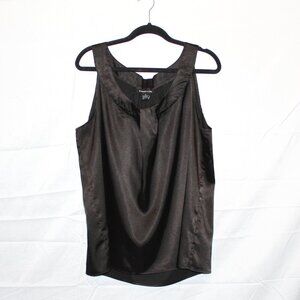 Sydney Tyler, Blouse, 14, Black, Sleeveless Tank, Lightly Used, Polyester/Spande